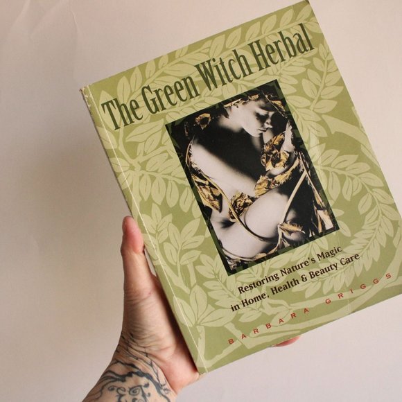 Vintage 1990s Book, "The Green Witch Herbal" by Barbara Griggs, 1994 - Picture 3 of 10